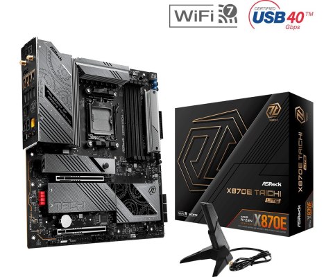 Płyta główna X870E TAICHI LITE AM5 4DDR5 M.2 EATX ASRock