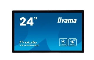 Monitor dotykowy 24 cale T2455MSC-B1 POJ.10PKT.IPS,HDMI,DP,USB3.0,CAM,MIC IIYAMA