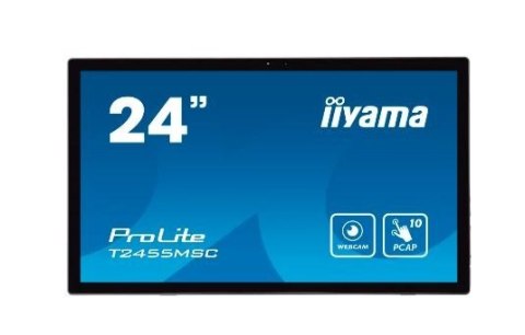 Monitor dotykowy 24 cale T2455MSC-B1 POJ.10PKT.IPS,HDMI,DP,USB3.0,CAM,MIC IIYAMA