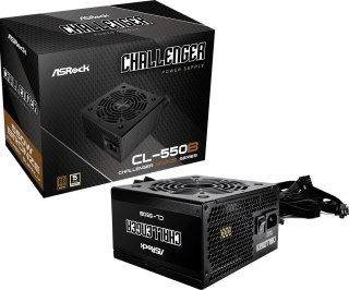 Zasilacz CL-550B 550W 80PLUS BRONZE ASRock