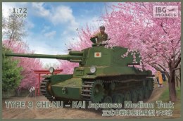 Model plastikowy Typ 3 Chi-Nu-Kai japoński czołg średni Ibg