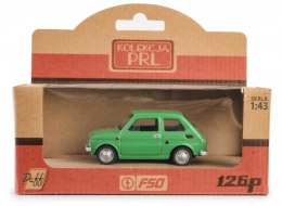 Pojazd PRL Fiat 126p Zielony Daffi