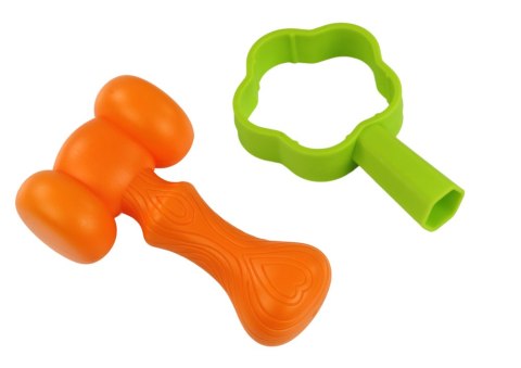 Dinozaur Panel Edukacyjny Whac-A-Mole Sorter Gra Dla Dzieci Fioletowy LEAN Toys