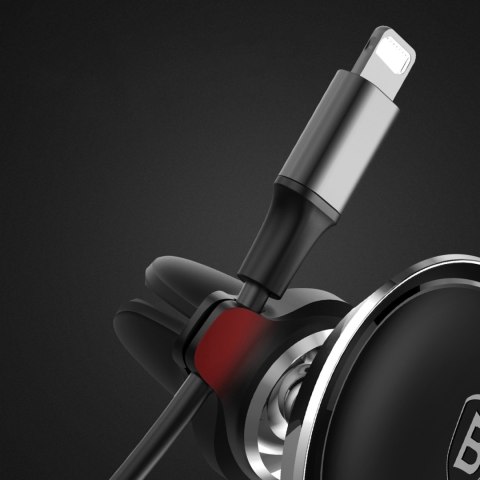 Uchwyt samochodowy magnetyczny na telefon na kratkę nawiewu - czarny BASEUS