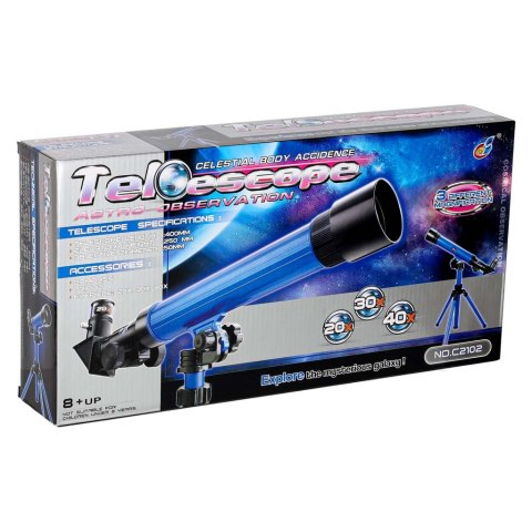 Teleskop astronomiczny luneta obserwacyjna dla dzieci ze statywem 20x 30x 40x Kik Sp. z o. o. Sp. k.