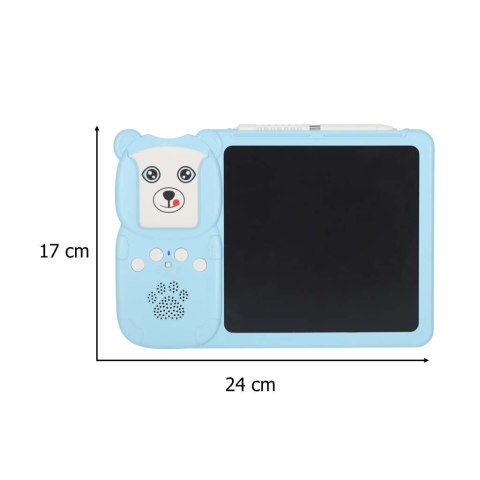 Nauka języka angielskiego czytnik kart do nauki słówek fiszki znikopis niebieski Kik Sp. z o. o. Sp. k.