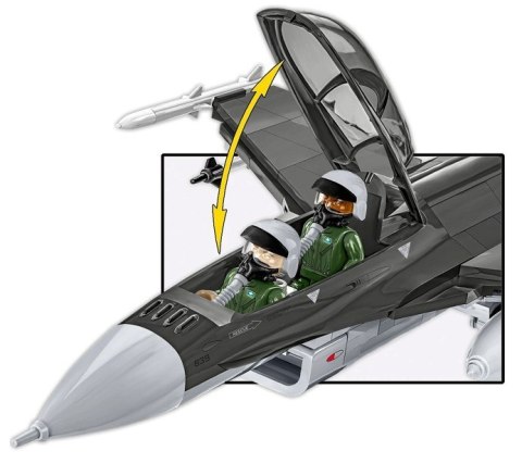 Klocki F-16D Fighting Falcon 436 elementow Cobi Klocki