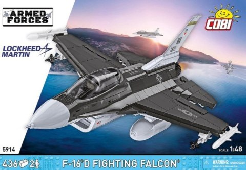 Klocki F-16D Fighting Falcon 436 elementow Cobi Klocki