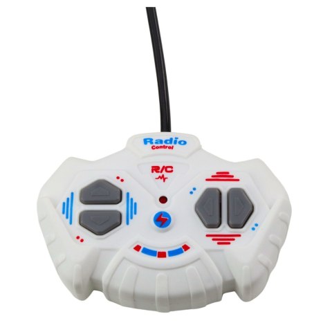 Koparka Budowlana Zdalnie Sterowana RC Światła Biała 1:30 LEAN Toys