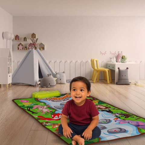 Mata edukacyjna dla dziecka interaktywna muzyczna grająca zwierzątka Kik Sp. z o. o. Sp. k.