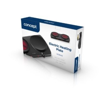 Kuchenka elektryczna dwupalnikowa czarna VE3060 Concept