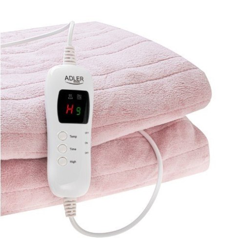 Super miękki koc elektryczny nakładany z pilotem AD 7443 Adler
