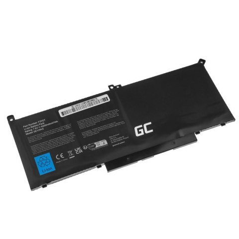 Bateria F3YGT 7,6V 6200mAh do Dell Latitude 7280 7290 7380 7490 Green Cell