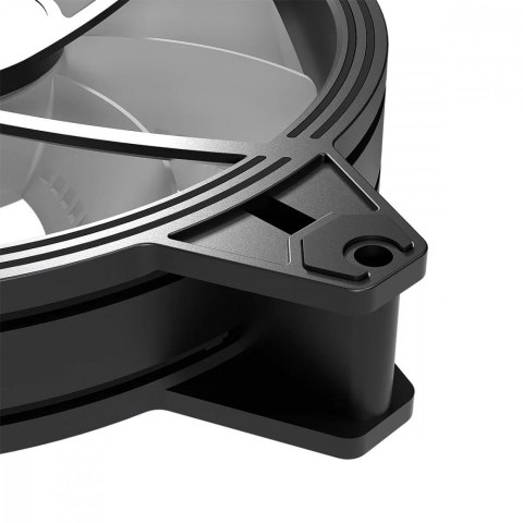 Wentylator ARGB 140x140x25 czarny MODECOM