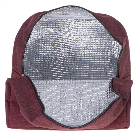 Torba termiczna na lunch jedzenie śniadaniowa izolacyjna czerwona Kik Sp. z o. o. Sp. k.