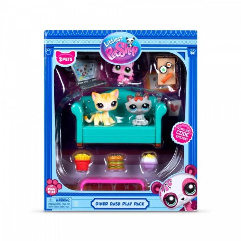 Zestaw figurek Littlest Pet Shop G7 S3 Podwieczorek Tm Toys