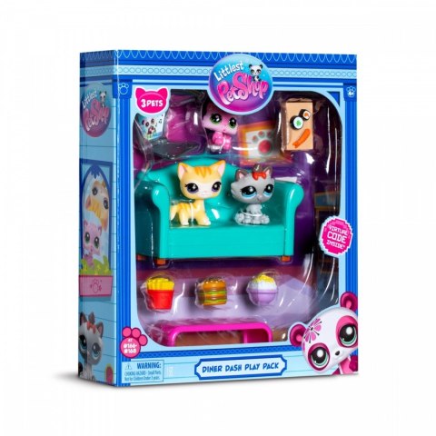 Zestaw figurek Littlest Pet Shop G7 S3 Podwieczorek Tm Toys