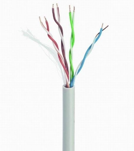 Kabel UTP drut kat. 5e (CCA) 305m szary Gembird