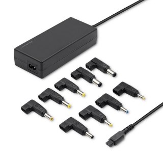 Zasilacz automatyczny uniwersalny, 65W, 8 wtyczek Qoltec