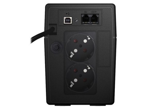 Zasilacz awaryjny line-interactive 850VA 2X SCHUKO OUT, RJ11 IN/ OUT, USB, LCD PowerWalker