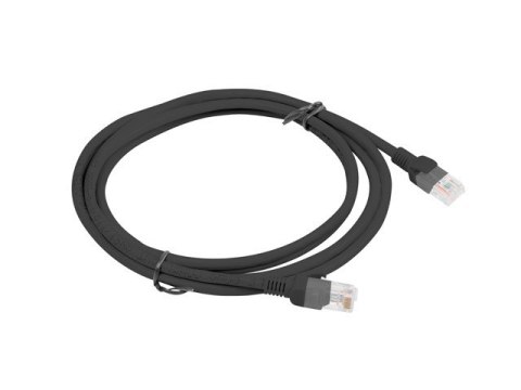 Patchcord kat.5e 2.0M UTP czarny Lanberg