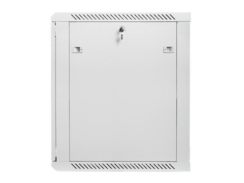 Szafa instalacyjna wisząca 19 cali 15U 600X600mm szara (drzwi szklane) Lanberg