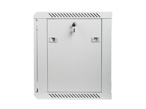 Szafa instalacyjna wisząca 19 cali 9U 600X450mm szara (drzwi szklane) Lanberg