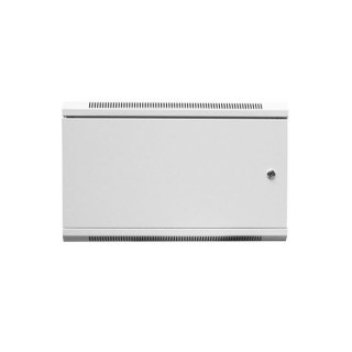 Szafa wisząca jednosekcyjna 19 6U 368/600/450mm, drzwi metalowe, szara (RAL7035), zmontowana Digitus