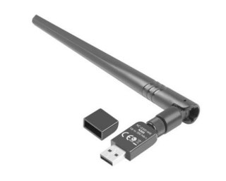 Karta sieciowa USB N300 1+1 antena NC-0300-WIE Lanberg
