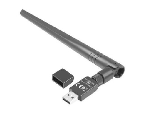 Karta sieciowa USB N300 1+1 antena NC-0300-WIE Lanberg