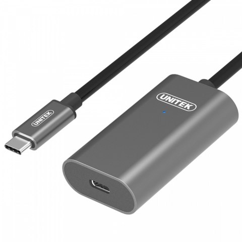 Przedłużacz aktywny USB Typ-C 3.1, 5m, M/F; U305A Unitek