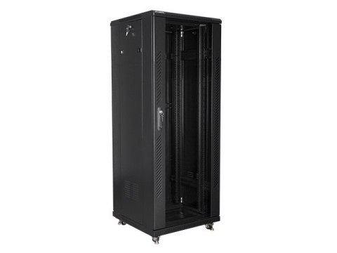 Szafa stojąca Rack 19cali 32U 600x600mm czarna Lanberg