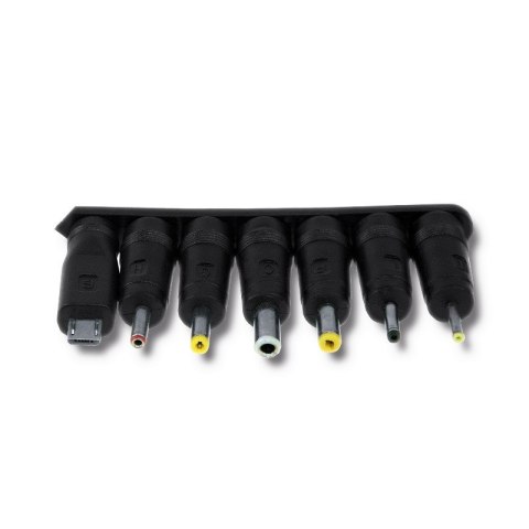 Zasilacz sieciowy uniwersalny | 15W | 7 wtyczek Qoltec