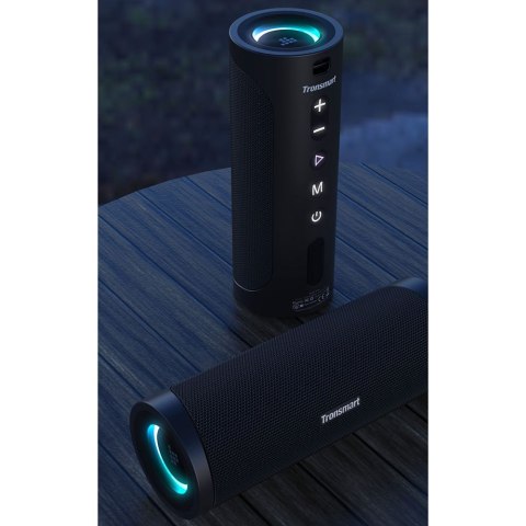 Bezprzewodowy głośnik Bluetooth T6 Pro 45W + LED czarny Tronsmart