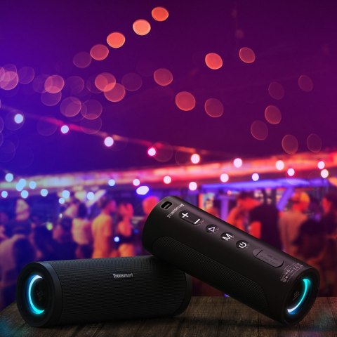 Bezprzewodowy głośnik Bluetooth T6 Pro 45W + LED czarny Tronsmart