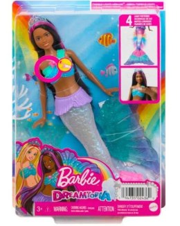 Lalka Barbie Brooklyn Syrenka Migoczące światełka Mattel
