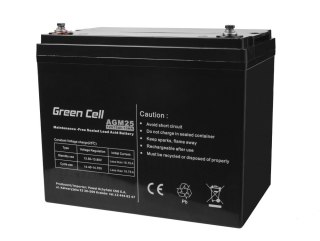 Akumulator AGM 12V 75Ah Green Cell