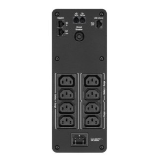 BR1600SI UPS Back ProBR1600VA/960W 6xC13, AVR,LCD, Ładowarka USB A/C Czysta sinusoida przy pracy bateryjnej APC