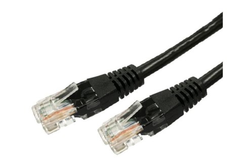 Kabel Patchcord miedziany kat.6A RJ45 UTP 3m. czarny TB