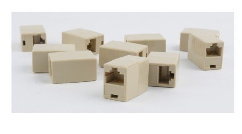 Łącznik kabla Rj45/RJ45 UTP 10 szt. Gembird