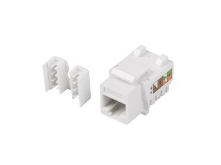 MODUŁ KEYSTONE GNIAZDO RJ45->LSA UTP KAT 5E 90° DO PUSZKI MONTAŻ Lanberg