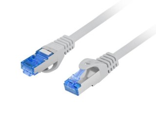 Patchcord kat.6a S/FTP CCA 0.5m szary Lanberg