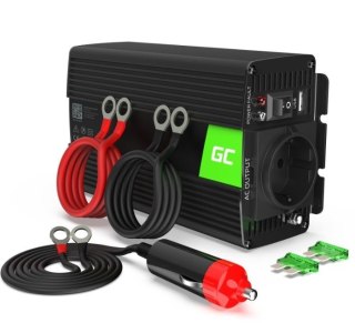 Przetwornica 12V/230V 500W/1000W Mod sinus Green Cell