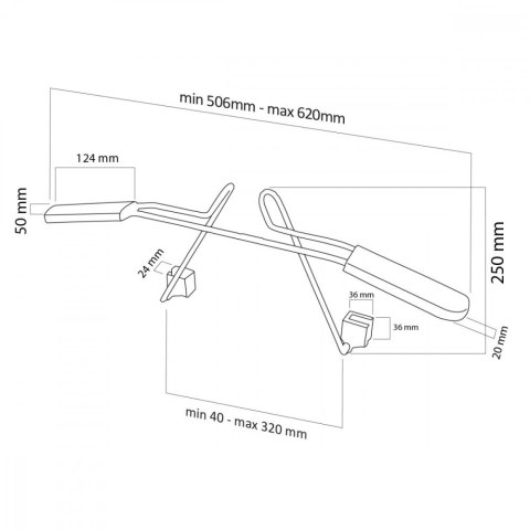 Samochodowy Wieszak Na Ubrania MC-870 Maclean