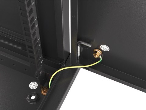 Szafa wisząca 19 12U 600x450 cz WF01-6412-00B Lanberg