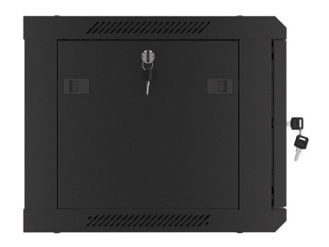 Szafa wisząca 19 6U 600x450 WF01-6406-00B czarna Lanberg