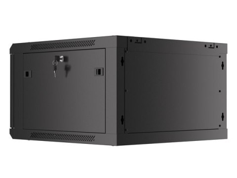 Szafa wisząca 19 6U 600x600 WF01-6606-00B czarna Lanberg