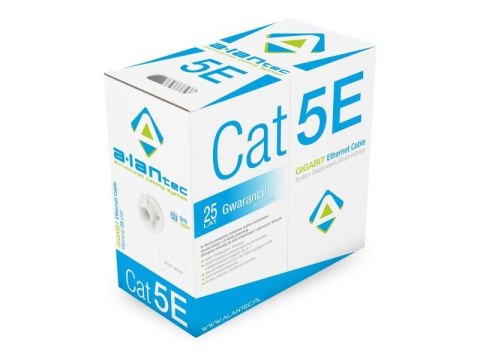 Kabel U/UTP kat.5E Eca PVC 4PR 305m - 25 lat gwarancji ALANTEC