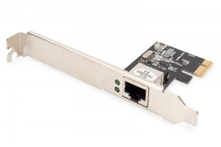 Karta sieciowa przewodowa PCI Express do Gigabit 10/100/1000Mbps, Low Profile Digitus