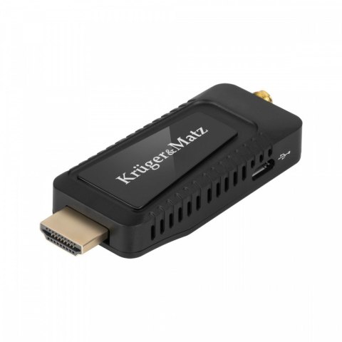 Mini Tuner DVB-T2 HEVC H.265 HDMI Kruger & Matz